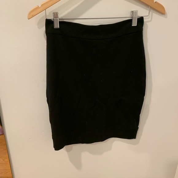Black club Monaco cotton skirt stretchy very comfortable - Picture 1 of 2